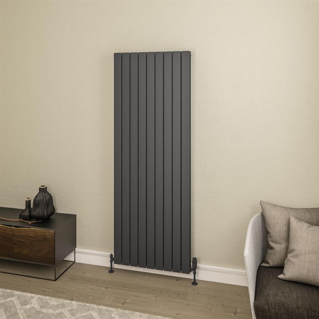 Addington II Radiator 1800 x 670 Type20 Matt Anthracite