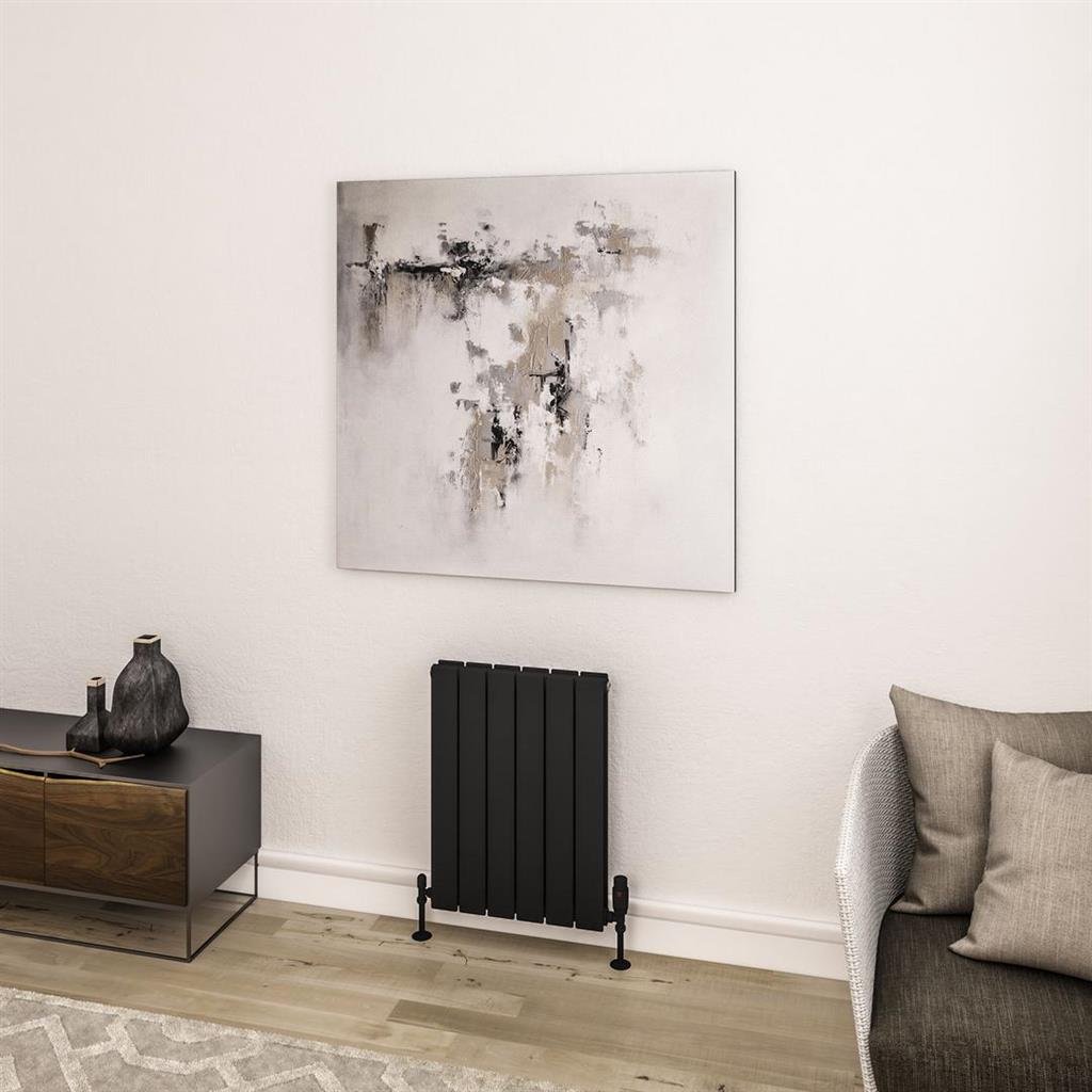 Addington II Radiator 600 x 448 Type20 Matt Black