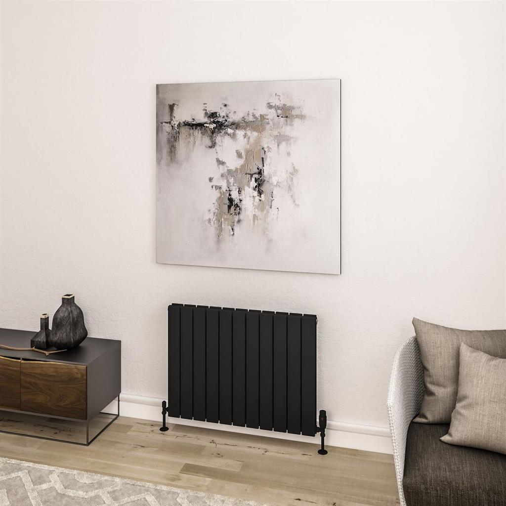 Addington II Radiator 600 x 818 Type20 Matt Black
