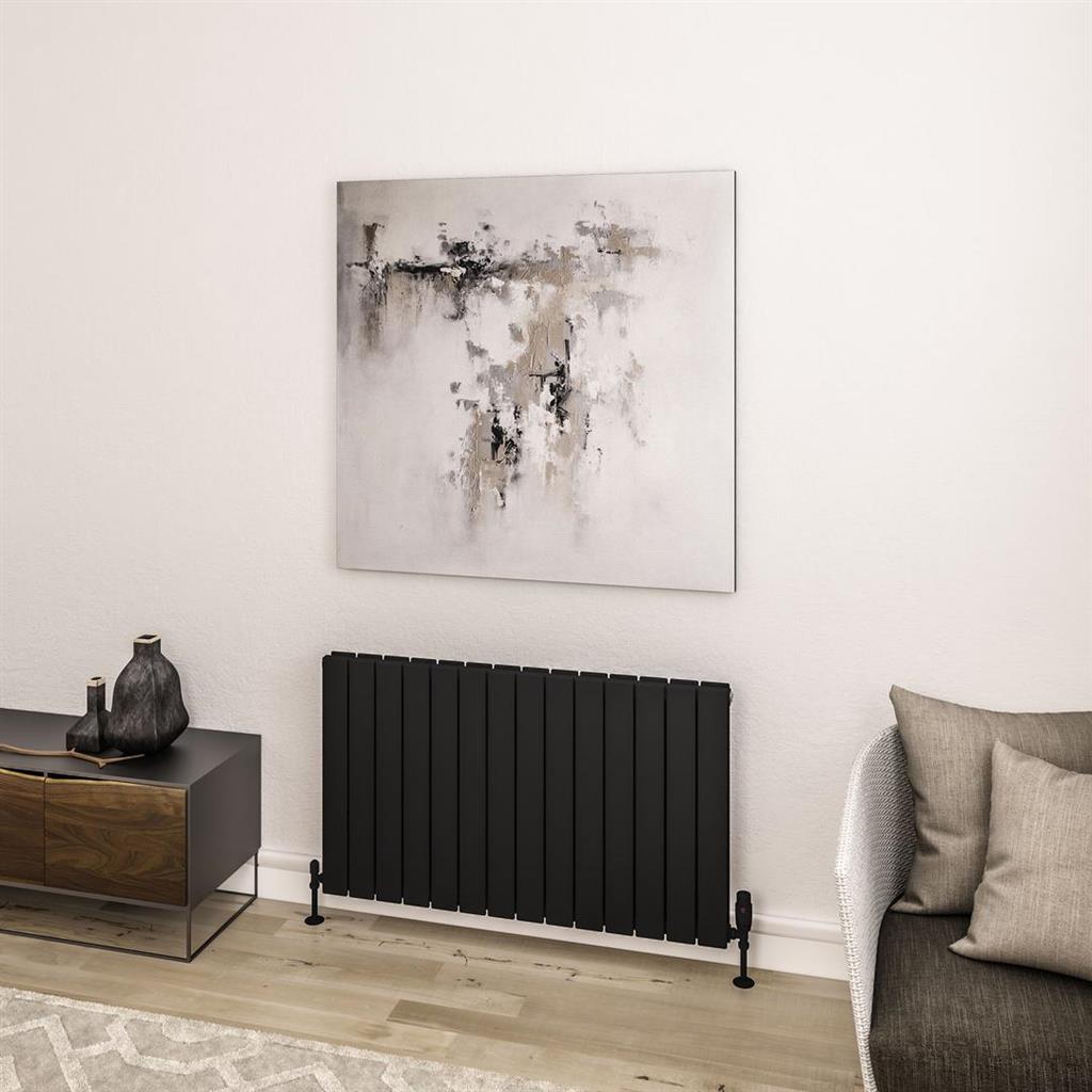 Addington II Radiator 600 x 1040 Type20 Matt Black