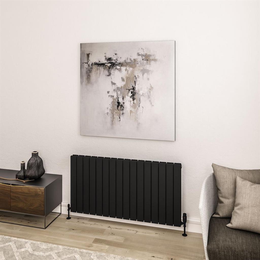 Addington II Radiator 600 x 1188 Type20 Matt Black