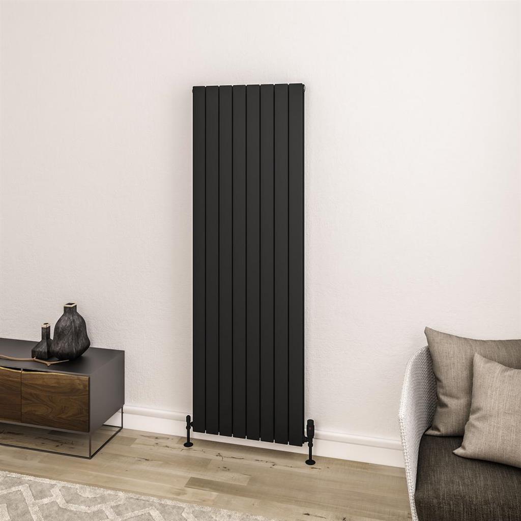Addington II Radiator 1800 x 596 Type20 Matt Black