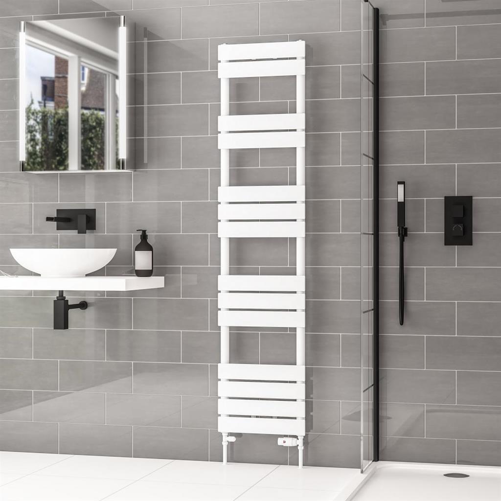 Addington II Towel Rail 1750 x 400 Type10 Gloss White