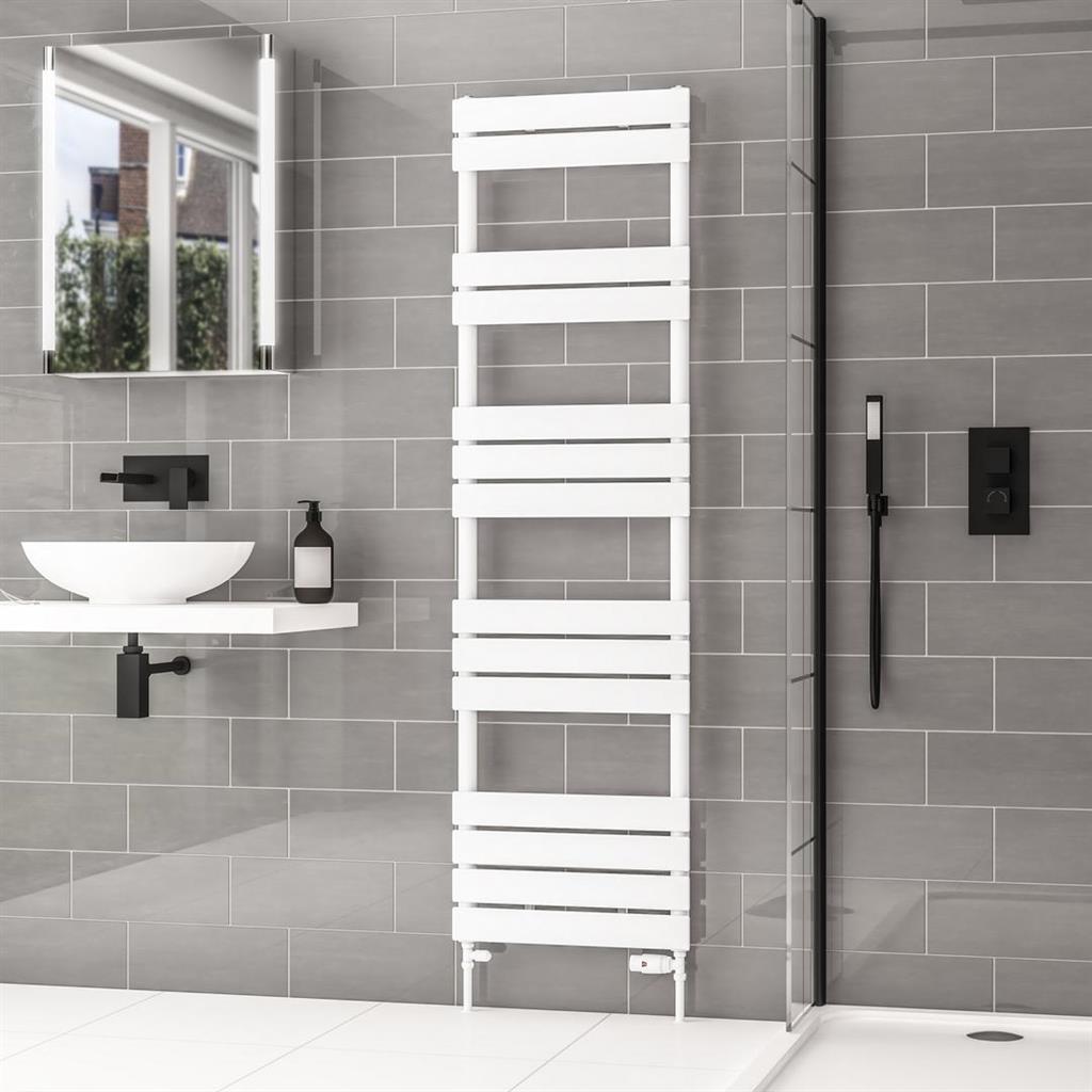 Addington II Towel Rail 1750 x 500 Type10 Gloss White