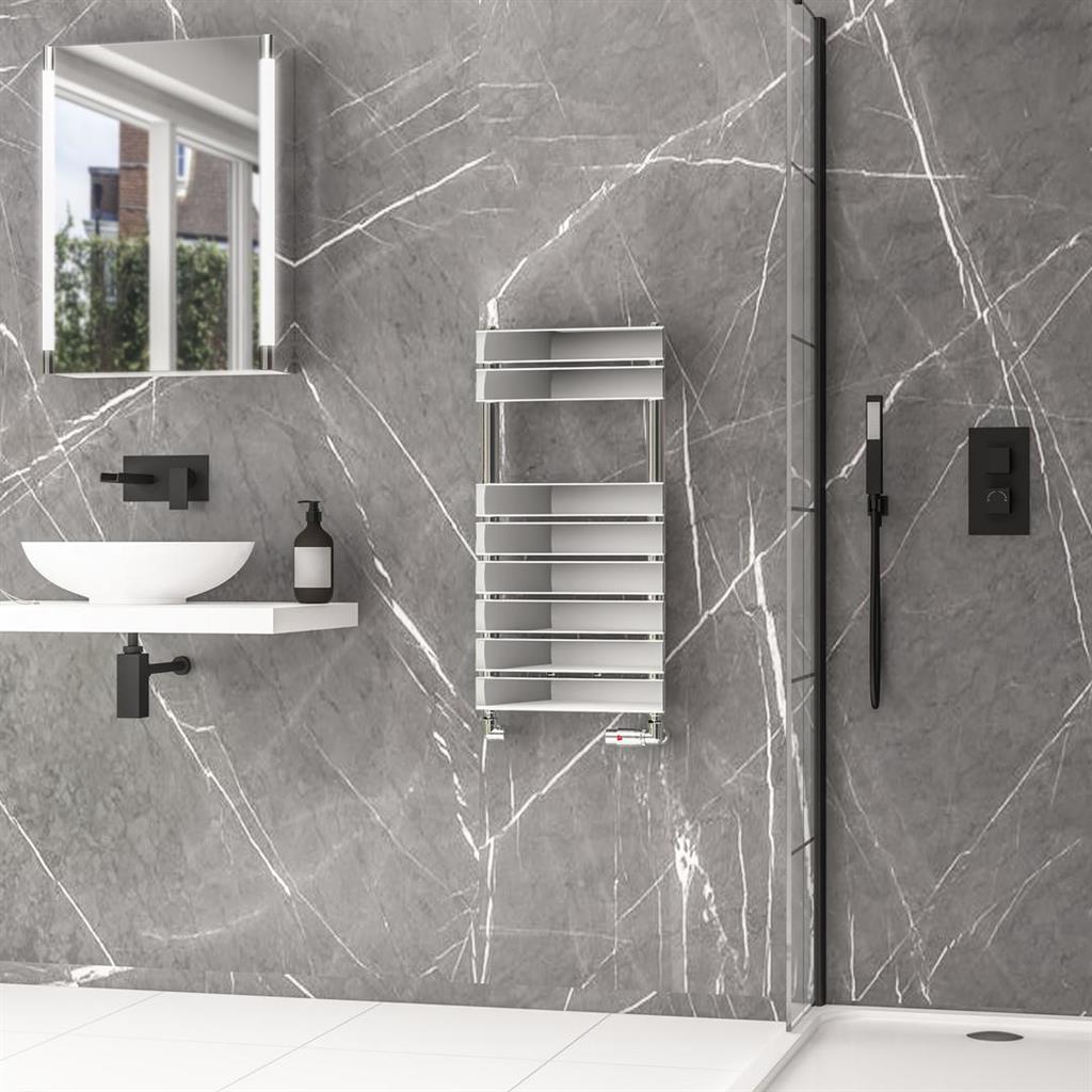 Addington II Towel Rail 790 x 400 Type10 Chrome