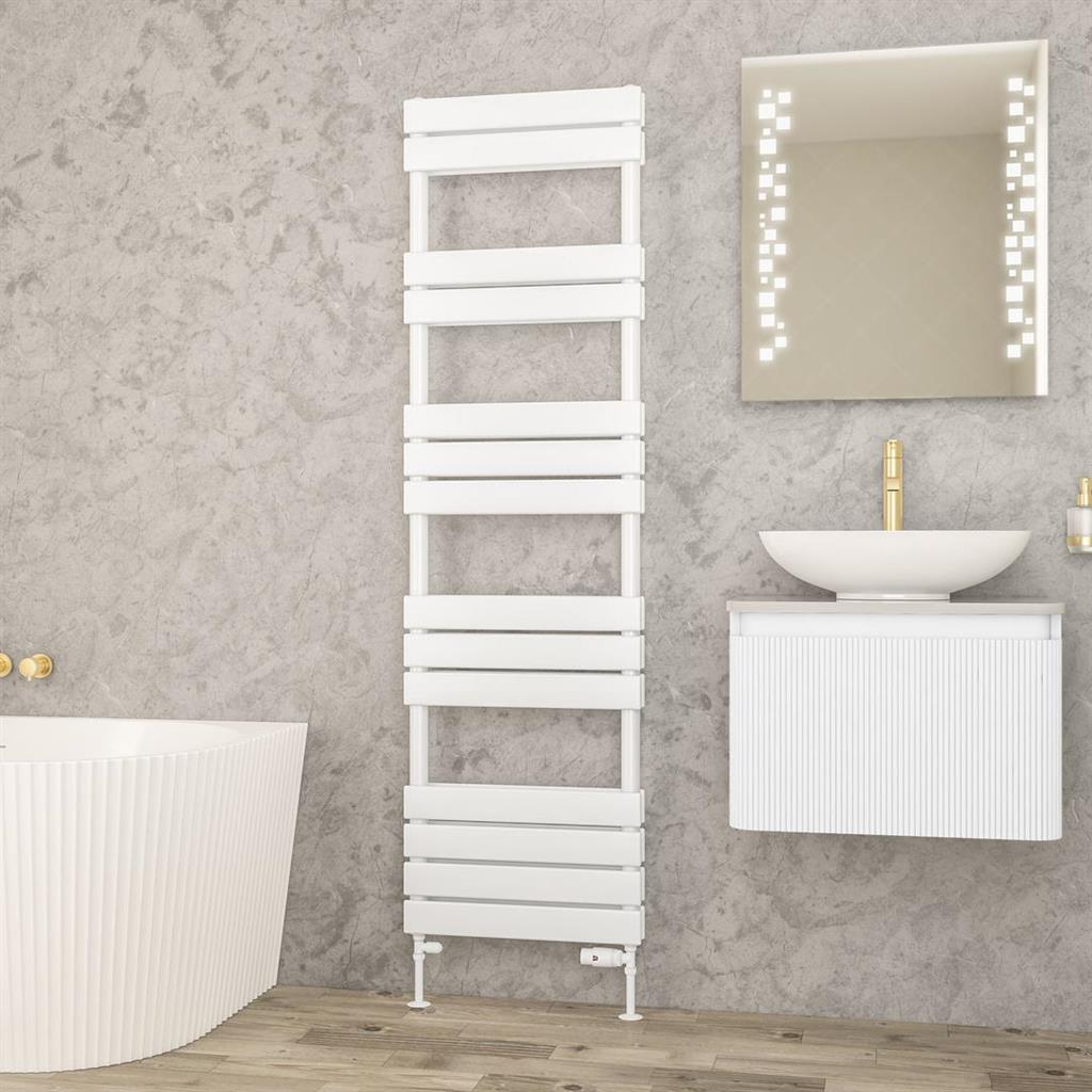 Addington II Towel Rail 1750 x 500 Type20 Gloss White