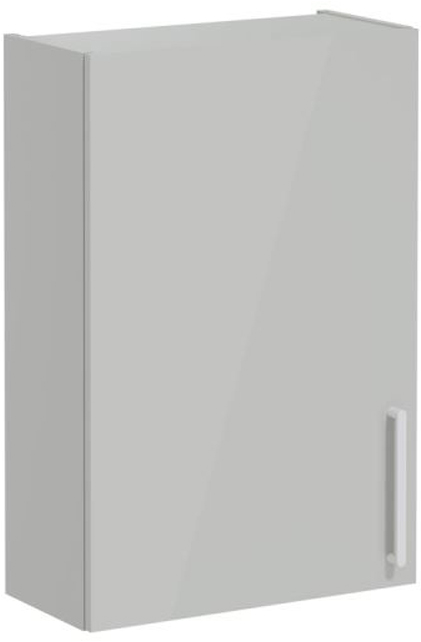 Vitra Root Flat Upper Unit, Compact, 55cm, LHH High Gloss Pearl Grey