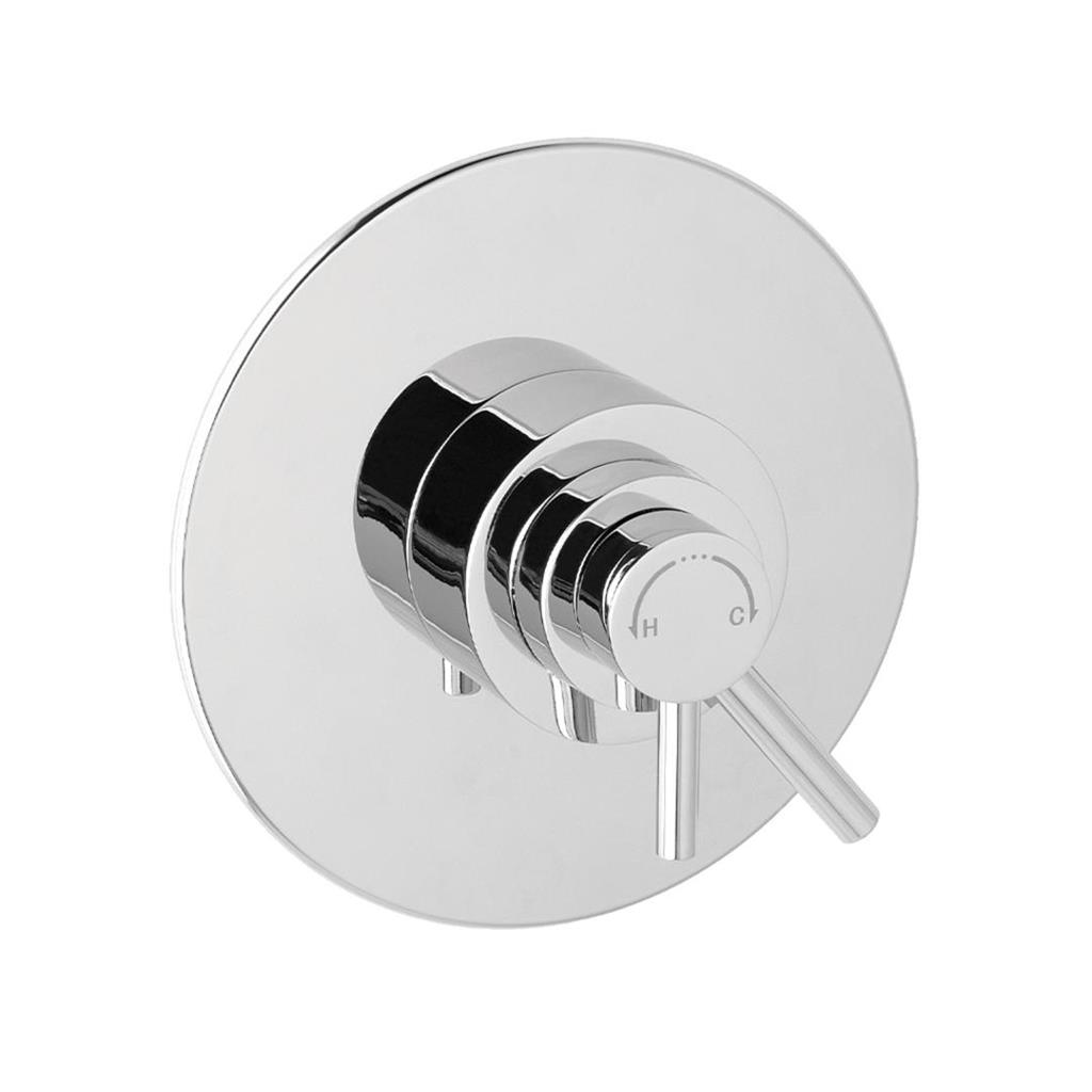 Concealed Thermostatic Lever Shower Valve - Chrome