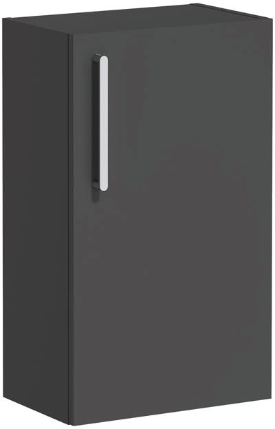 Vitra Root Flat Lower Unit Compact, 40cm, RHH Matt Storm Grey