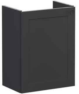 Vitra Root Classic Washbasin Unit 45cm Matt Graphite