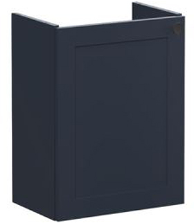 Vitra Root Classic Washbasin Unit 45cm Matt Dark Blue
