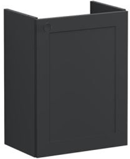 Vitra Root Classic Washbasin Unit 45cm Matt Graphite