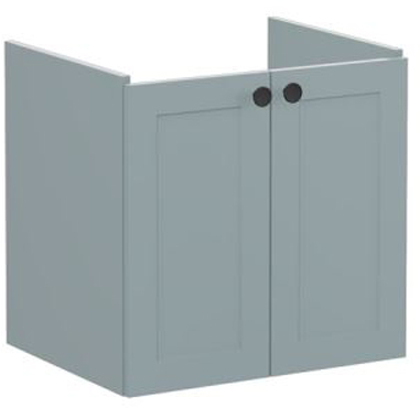 Vitra Root Classic Washbasin Unit 60cm Matt Fjord Green