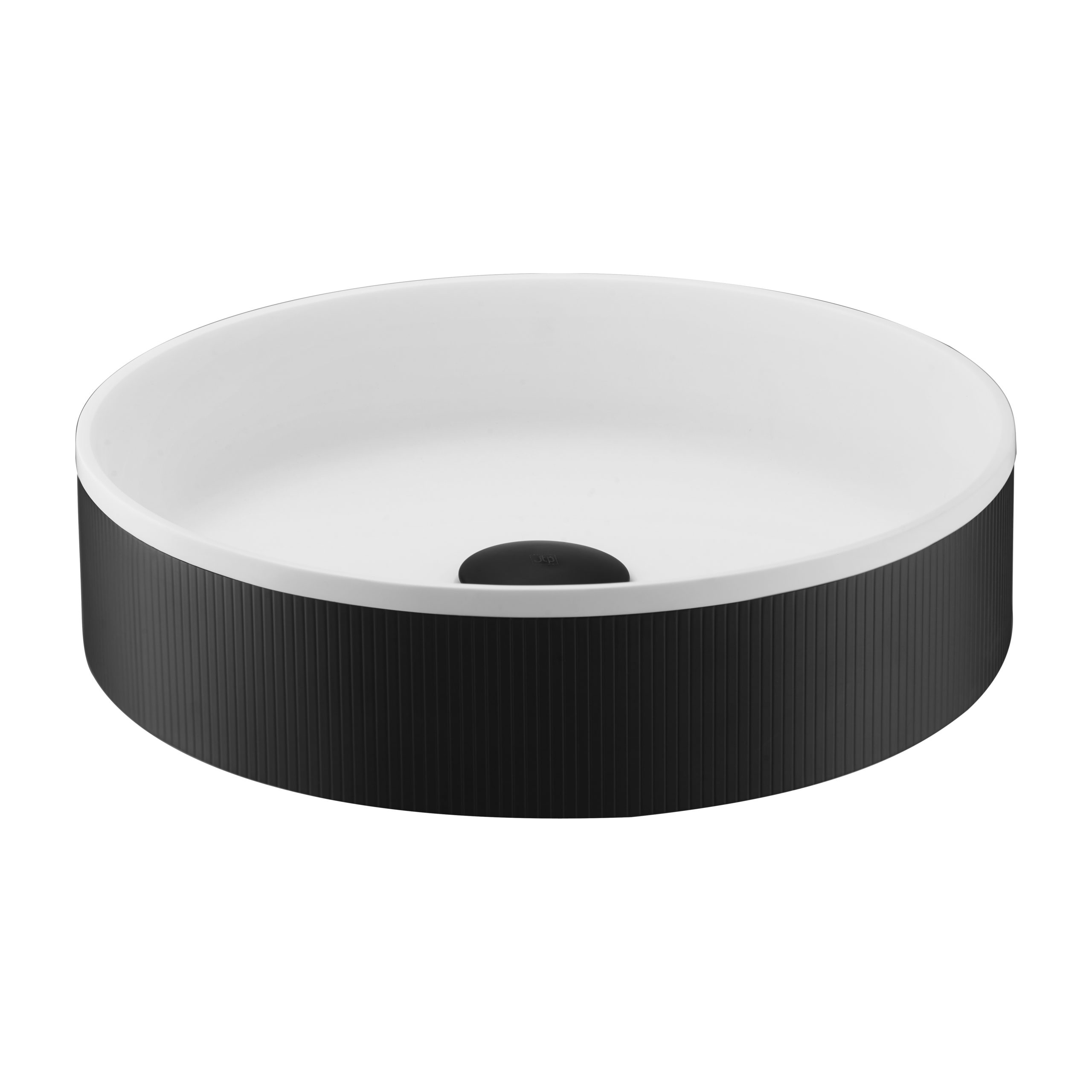 JTP - Counter Top Basin with unslotted click clack waste