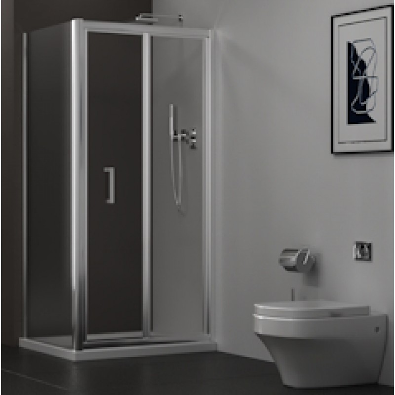 Kleen Shower Enclosure Bi-Fold Door - 700X1900X6Mm (SEBFD70)