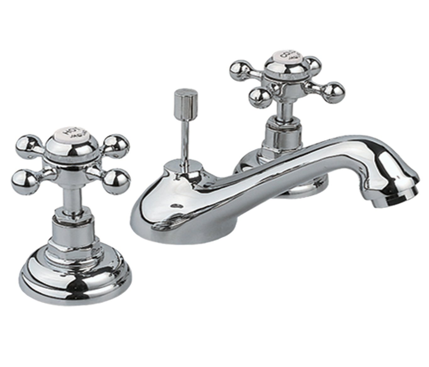 JTP - Vintage 3 Hole Basin Mixer