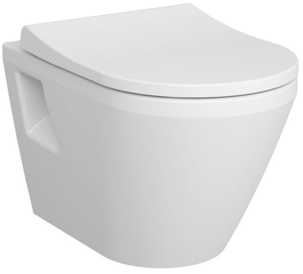 Integra Wall-Hung WC 54cm, White Rim ex