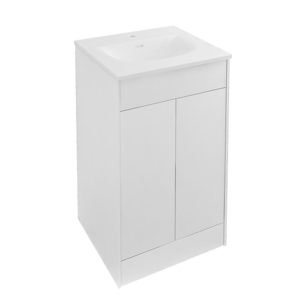 Chedworth 50cm x 82cm Drawer Base Vanity Unit - High Gloss White