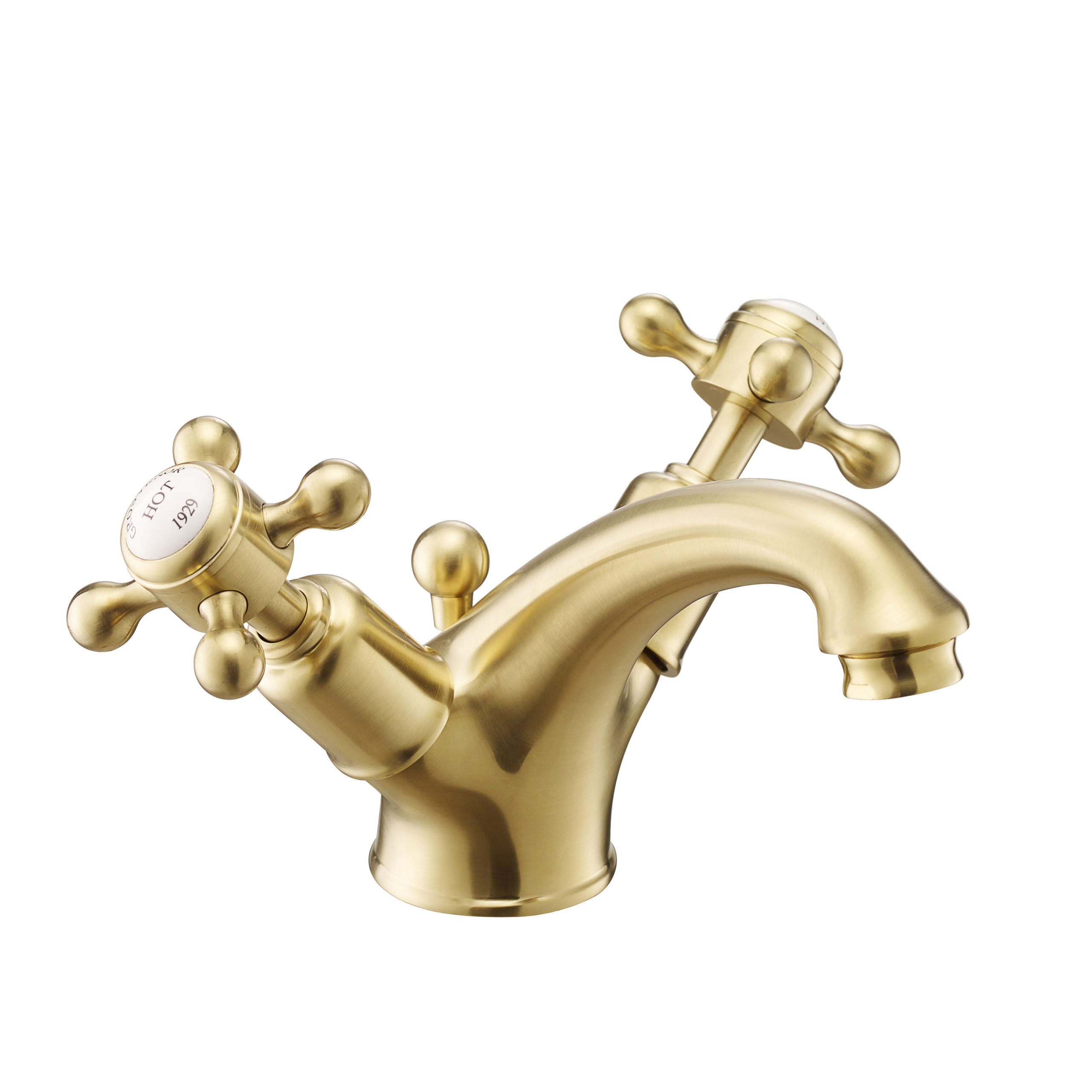JTP - Grosvenor Cross Basin Mixer with Pop Up Waste