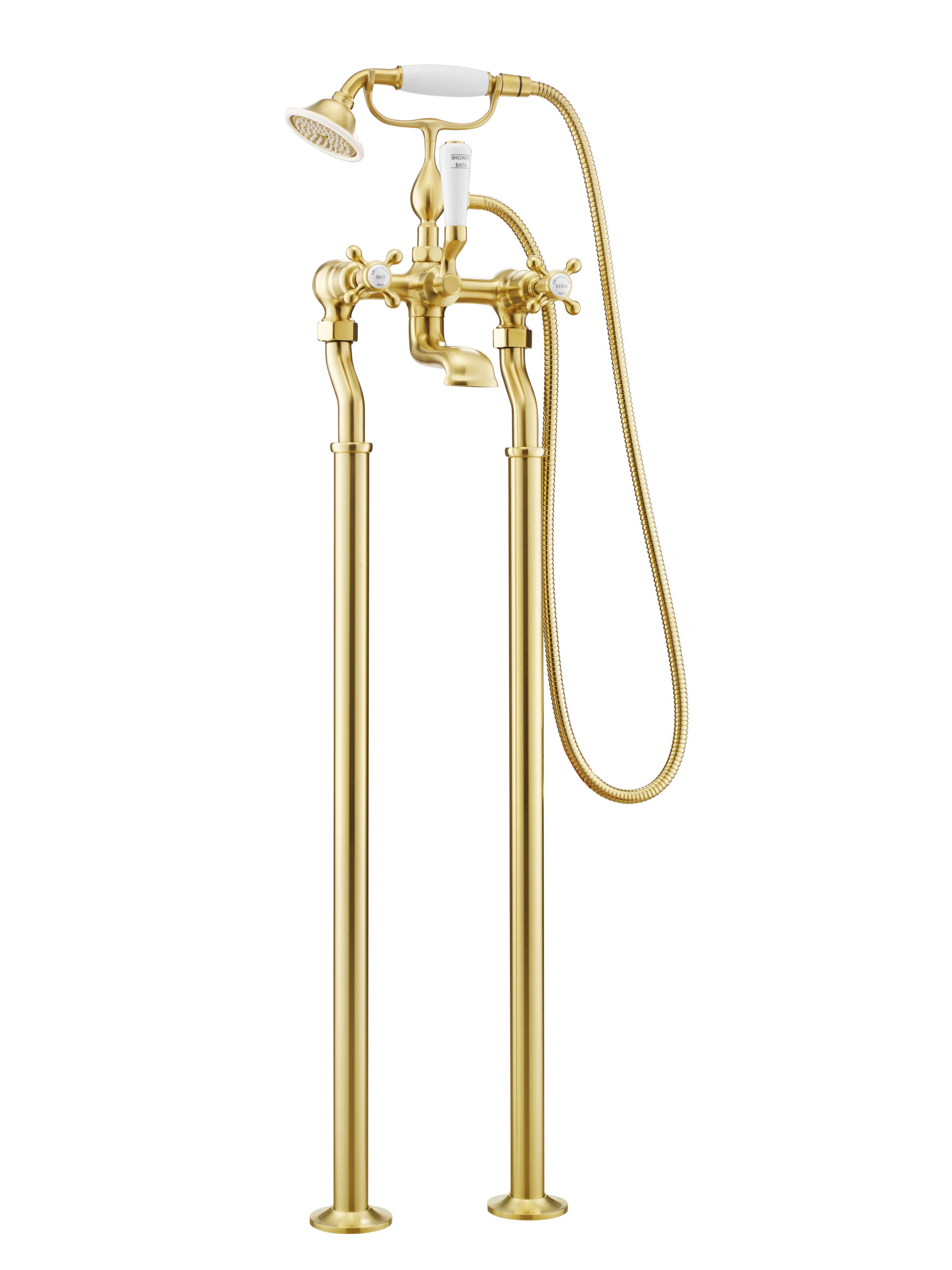 JTP - Grosvenor Freestanding Bath Shower Mixer With Kit