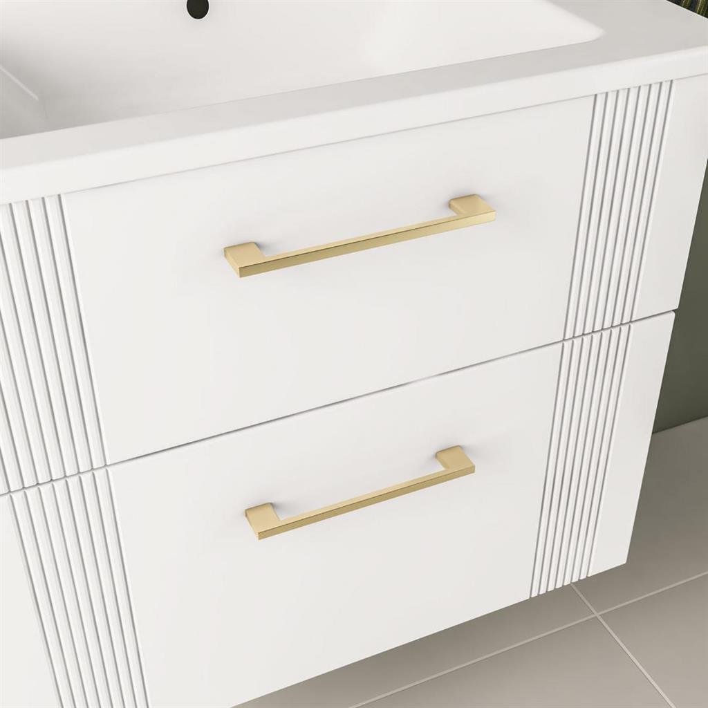 Cranham Handles (Pair) Brushed Brass