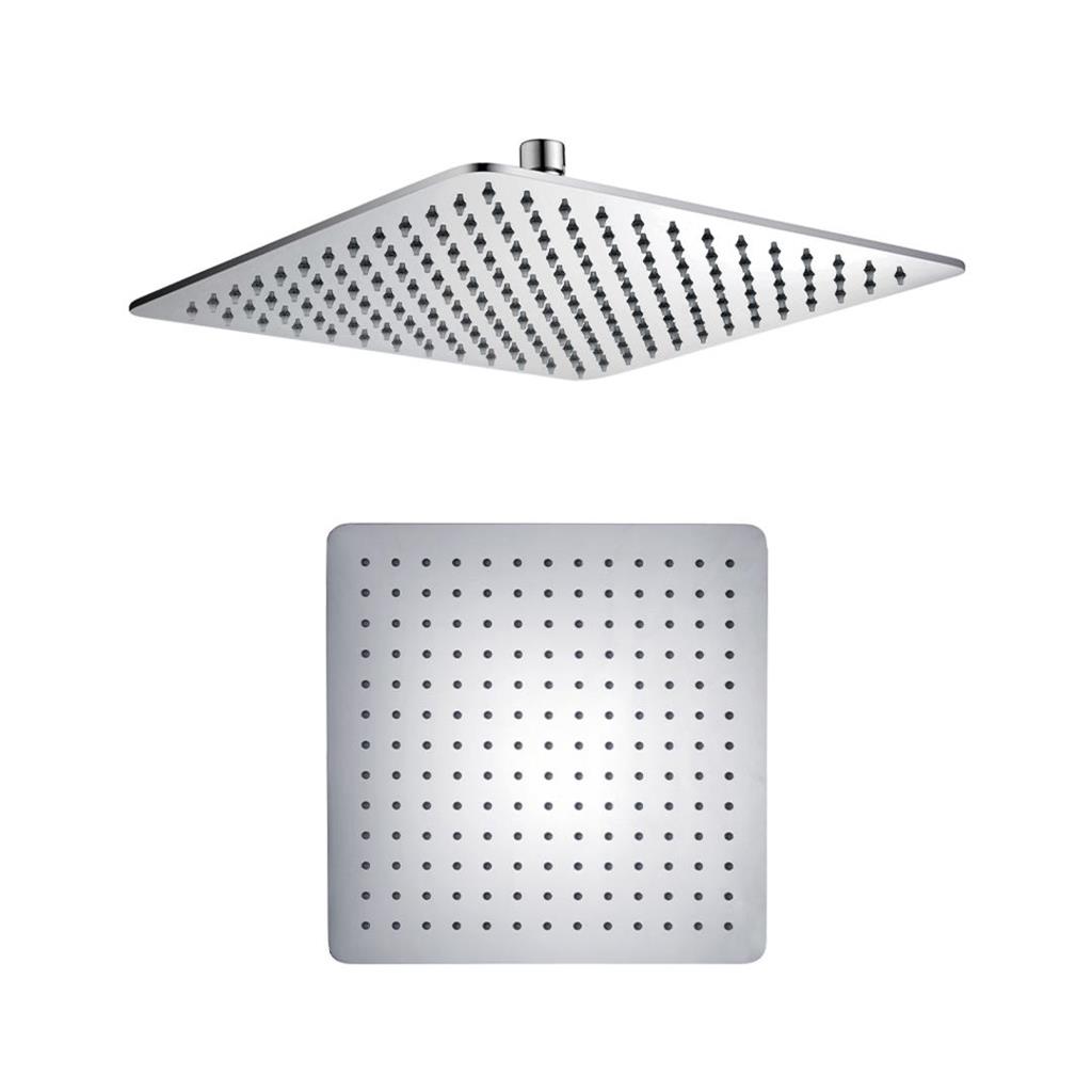 12" (300mm x 300mm) Square Stainless Steel Shower Head - Chrome