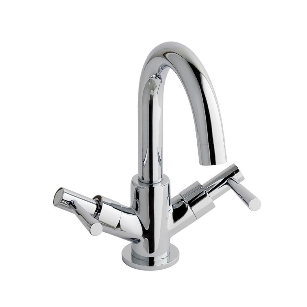 Prado Lever Basin Mono Tap with Swivel Spout and Waste Chrome