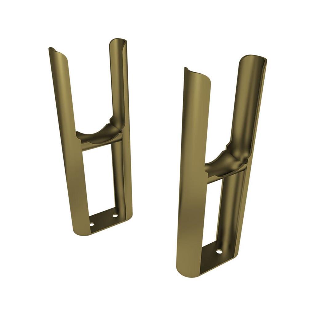 Rivassa 2 Column Radiator Feet (pair) Bronze Olive