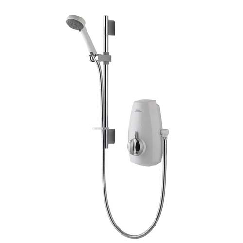 Aqualisa-Aquastream Thermo White/Chrome