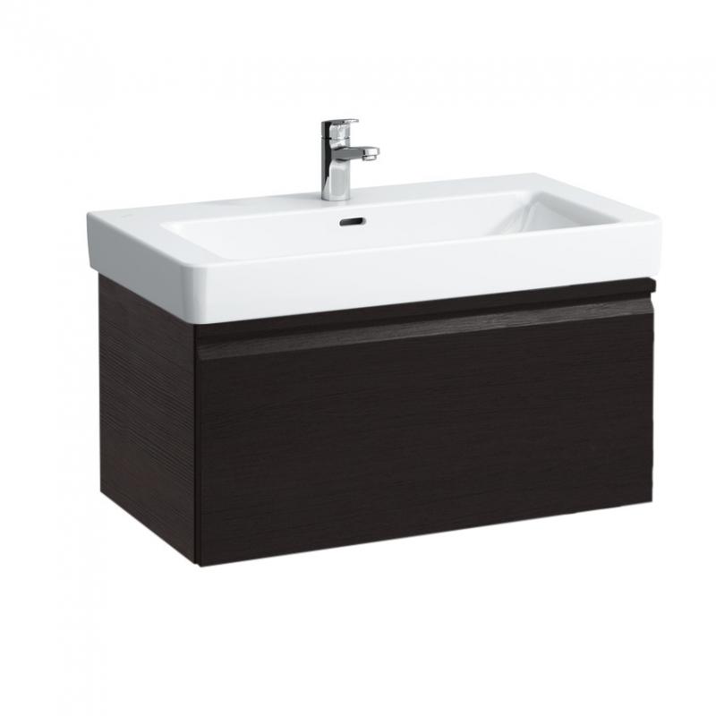 Vanity unit, 1 drawer and interior drawer, incl. drawer organiser, matches washbasin 813966 - WENGE