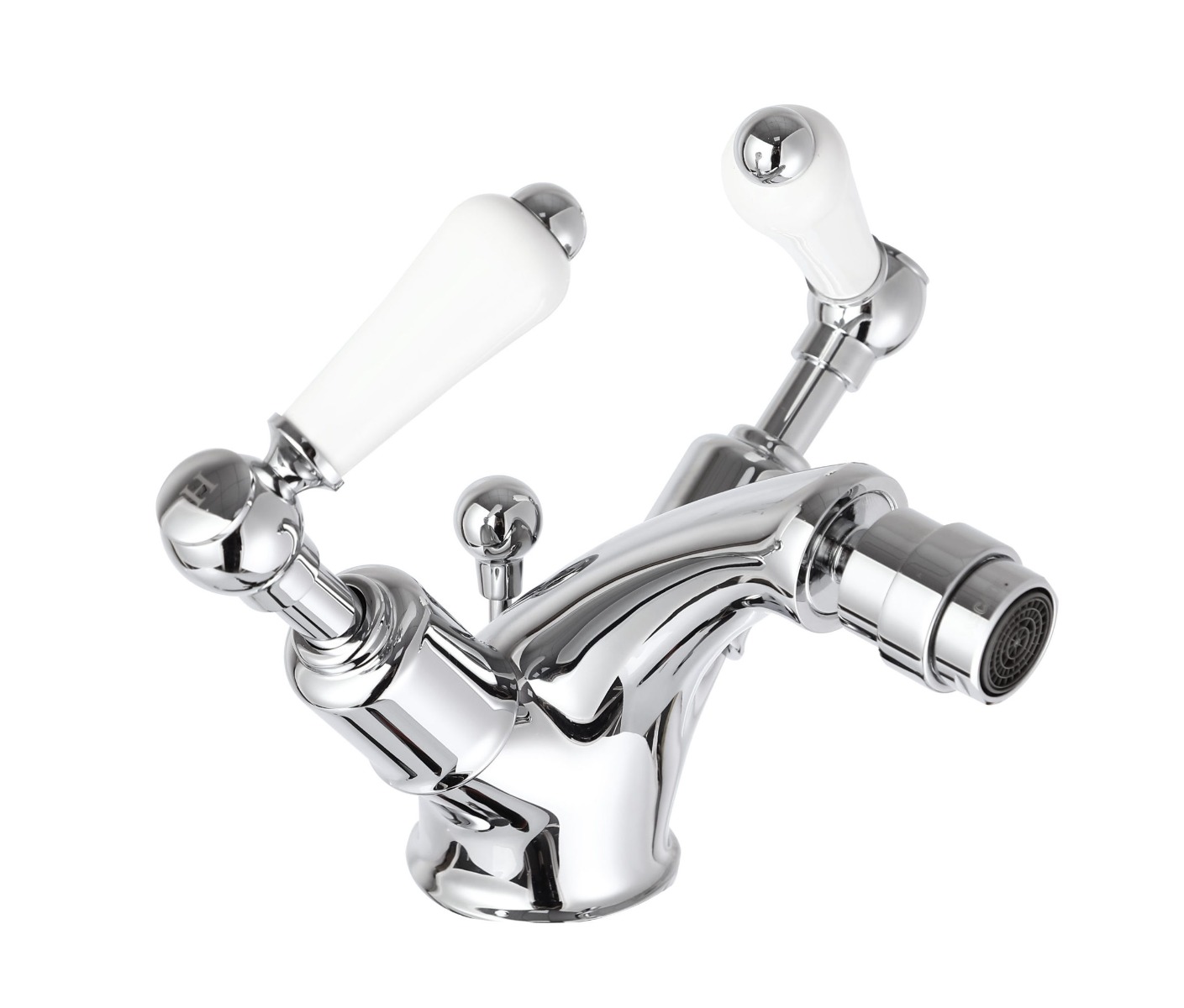 Grosvenor Lever Bidet mixer with pop up waste