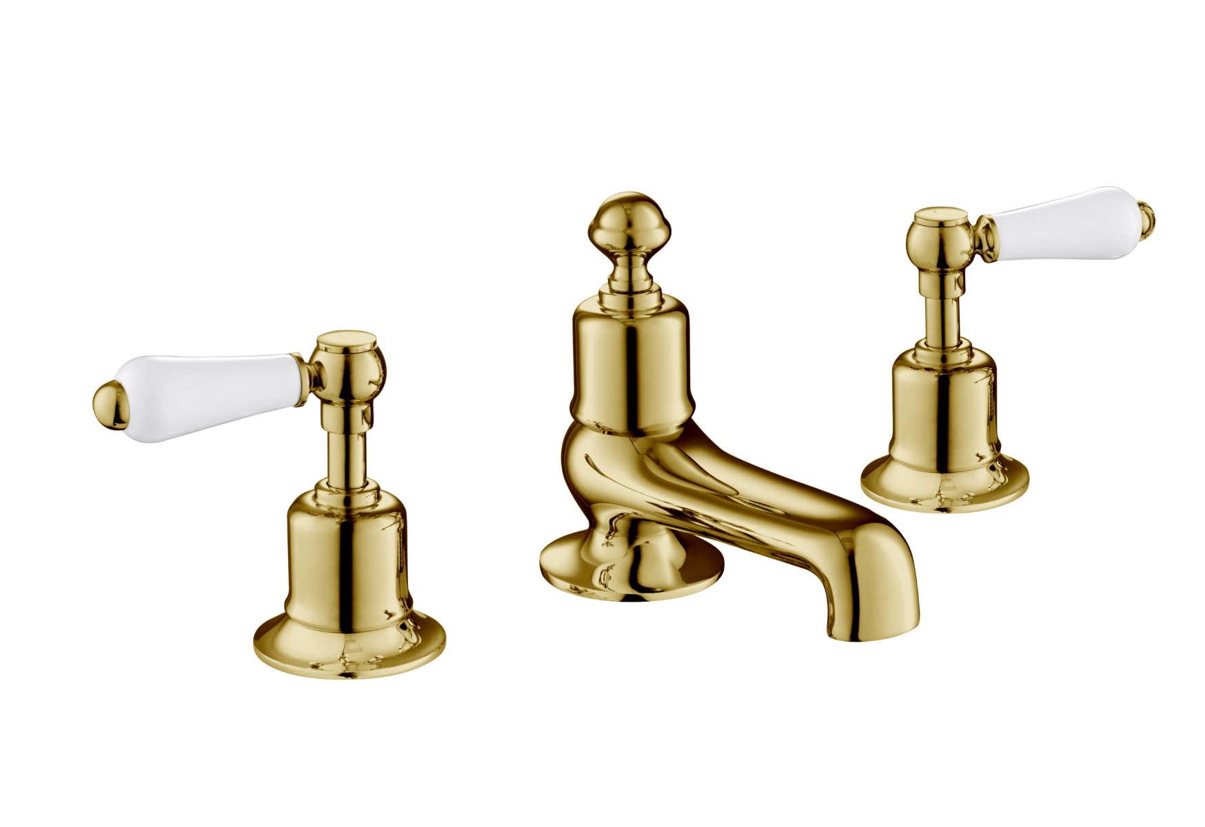 Grosvenor Lever 3 Hole Deck Mounted Bath Filler 85095G