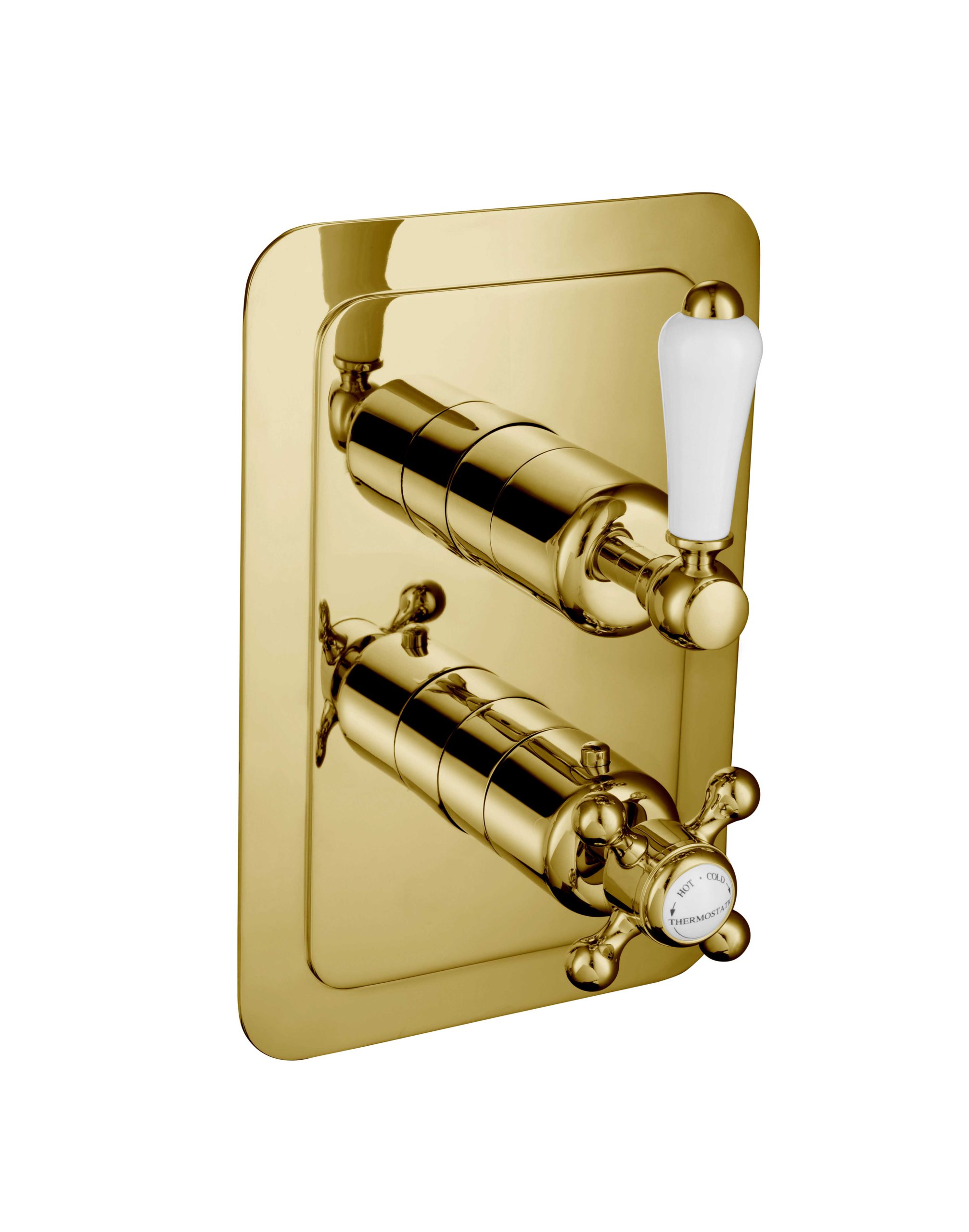 JTP - Grosvenor Lever Thermostatic 2 Outlet Shower Valve
