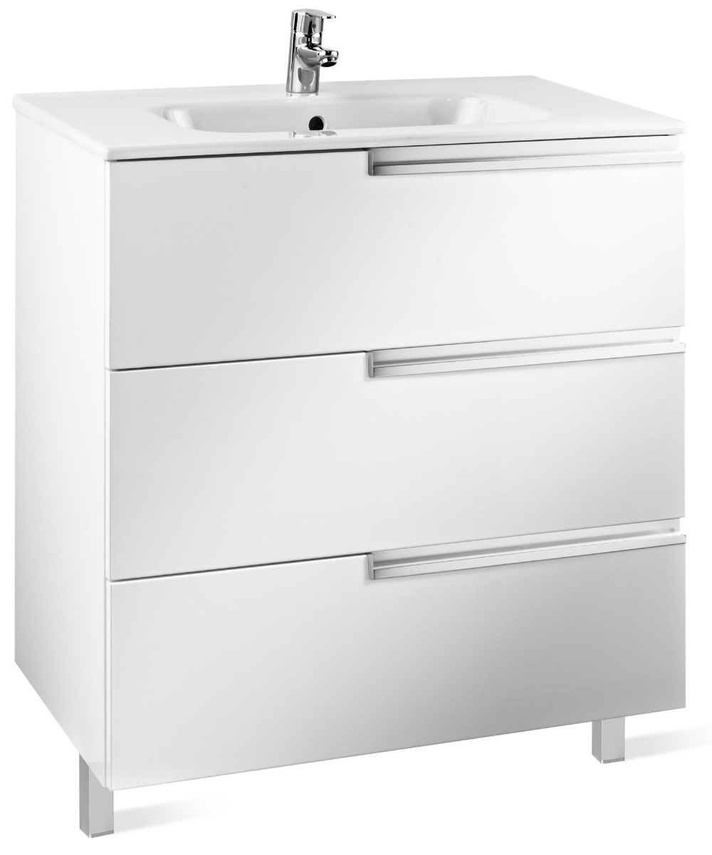 Victoria-N Unik (base unit and basin) Gloss White