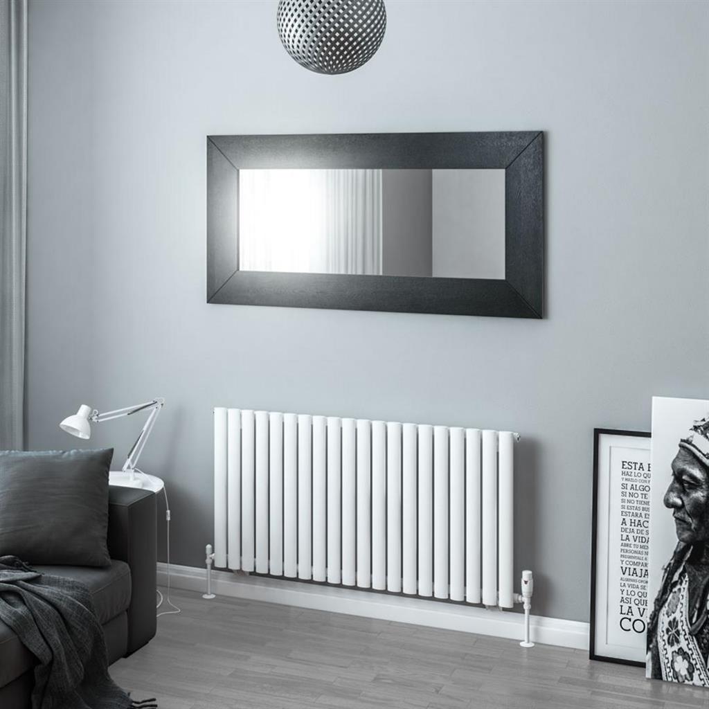 Tunstall 600 x 1179 Radiator Matt White