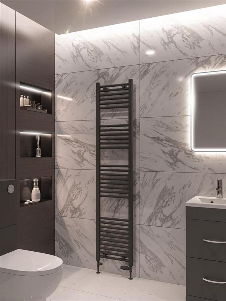 Wingrave 1800 x 400 Straight Multirail Matt Anthracite