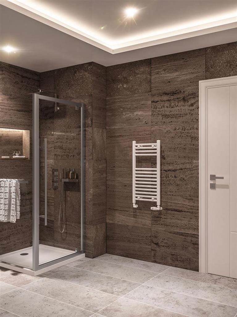 Wingrave 800 x 400 Straight Multirail Gloss White