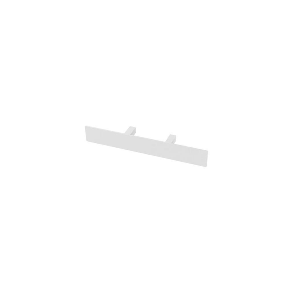 Malmesbury Flat Style Towel Hanger 280mm Matt White