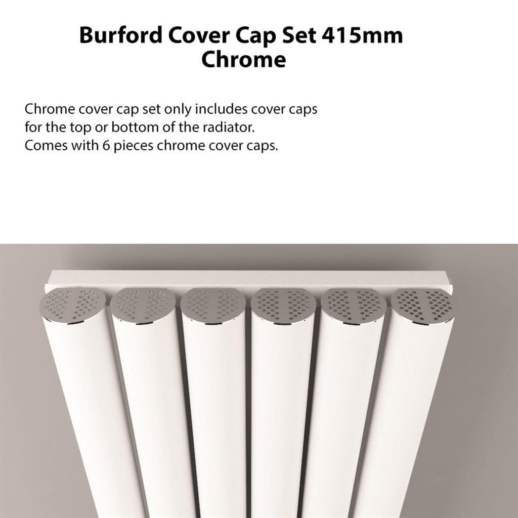 Burford Cover Cap Set 415mm Chrome