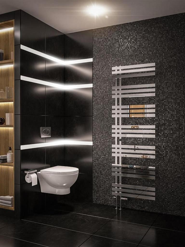 Hurley 1800 x 600 Towel Rail Chrome
