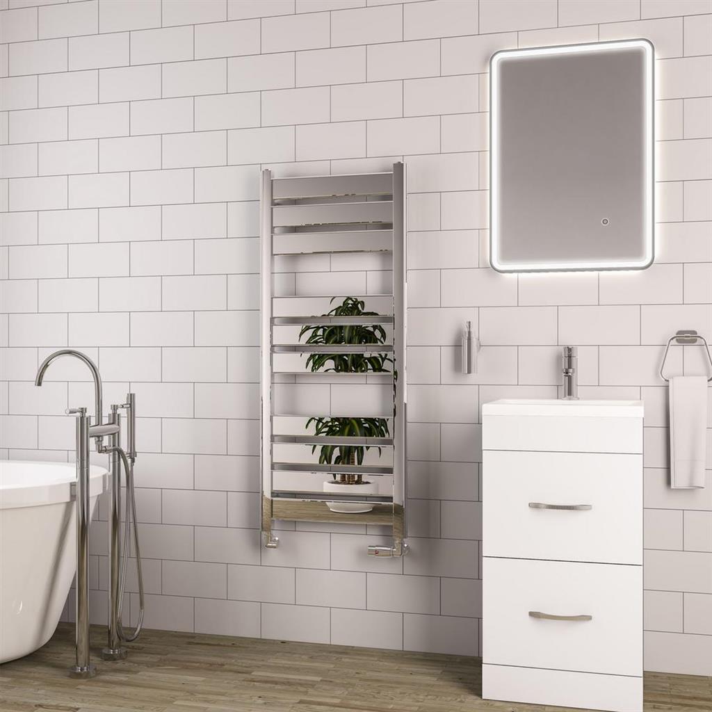 Santero 1200 x 500mm Towel Rail Chrome