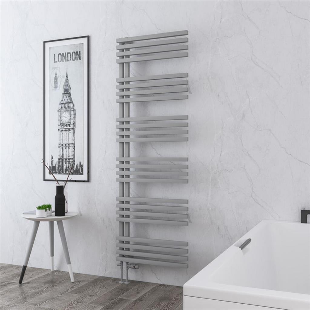 Reinbach 1800 x 600mm Towel Rail Matt Grey