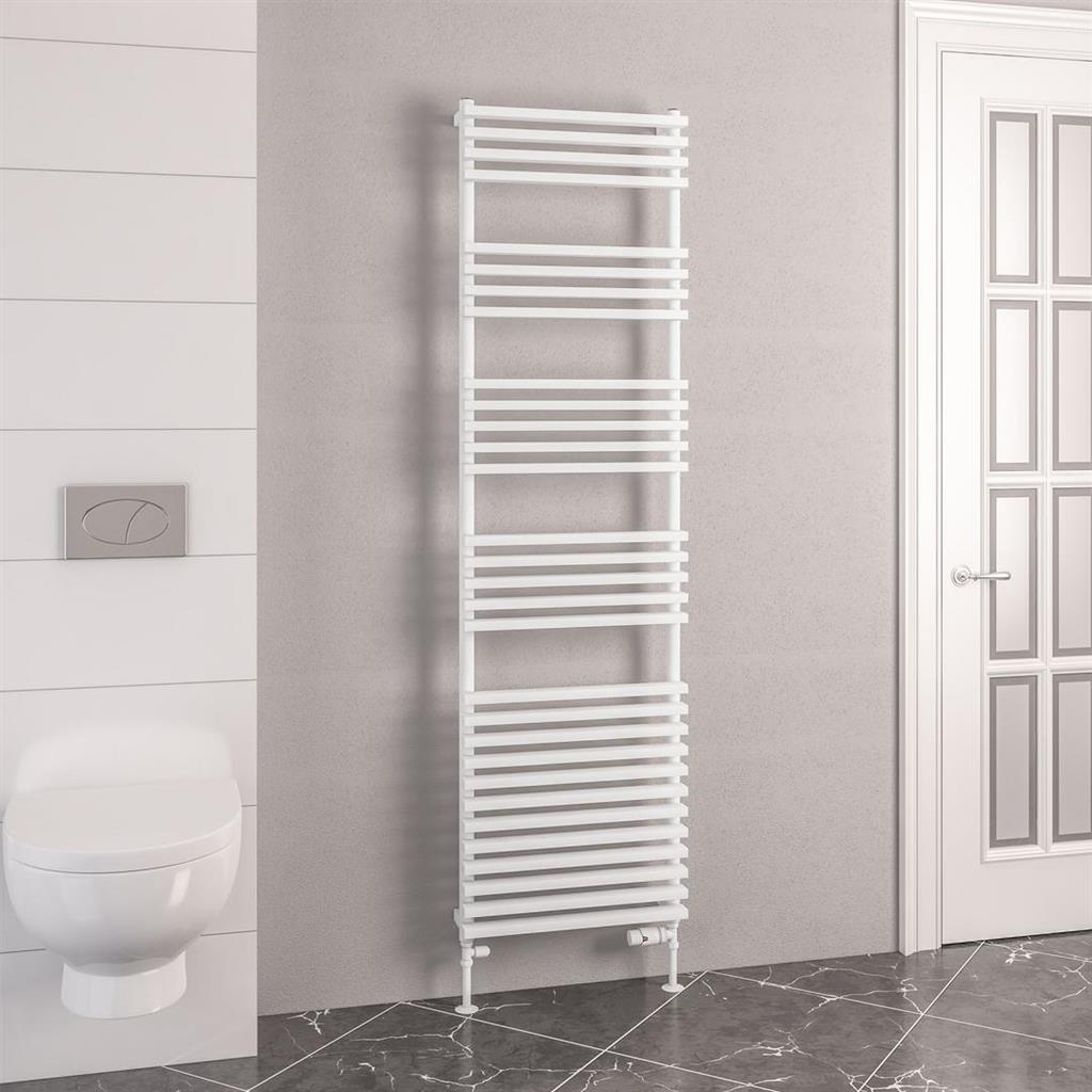 Rowsham 1800 x 500mm Towel Rail Matt White