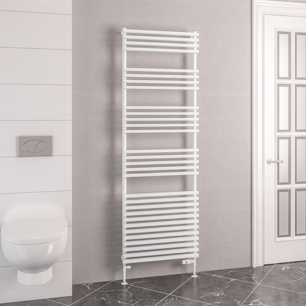Rowsham 1800 x 600mm Towel Rail Matt White