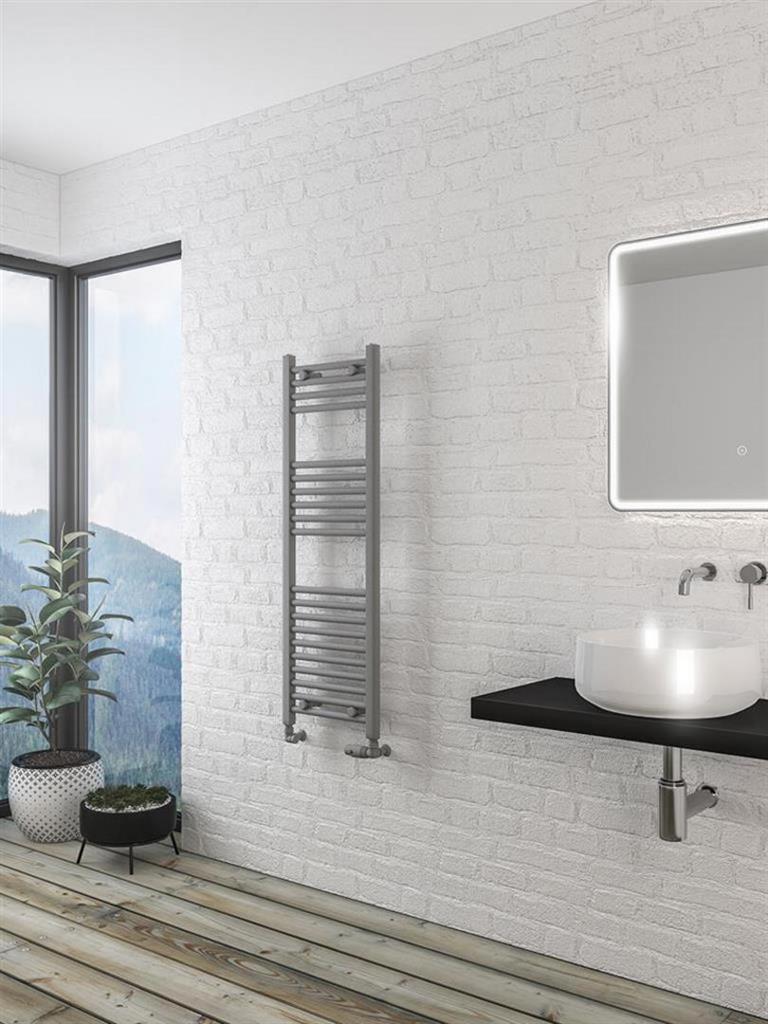 Wingrave 1200 x 400 Straight Multirail Matt Grey