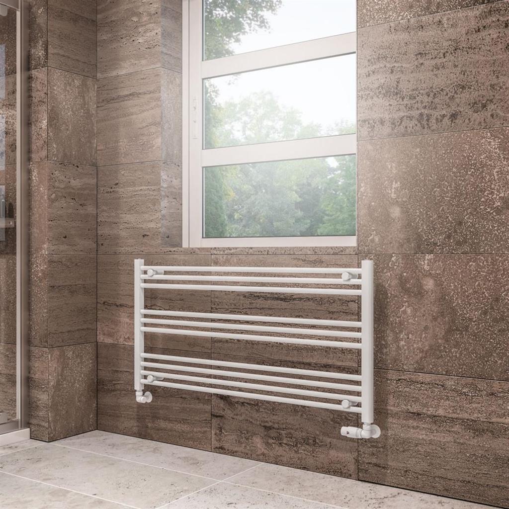 Wingrave 600 x 1200 Straight Multirail Gloss White