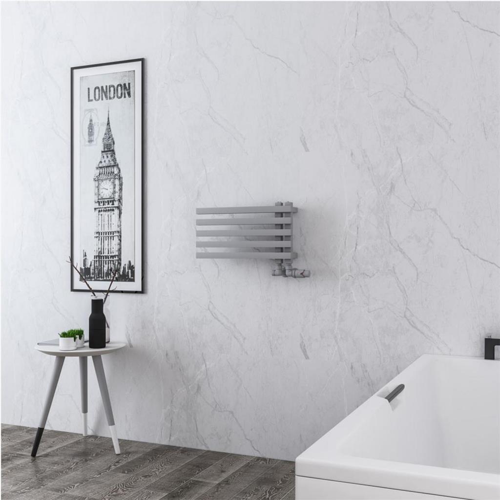 Reinbach 290 x 500mm Towel Rail Matt Grey