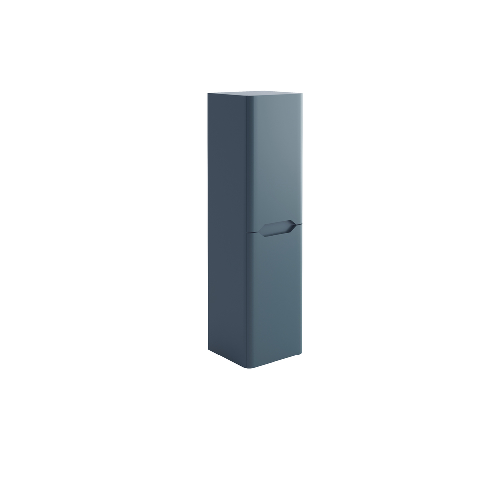 Brun 1400 Tall Boy Cabinet - Blue