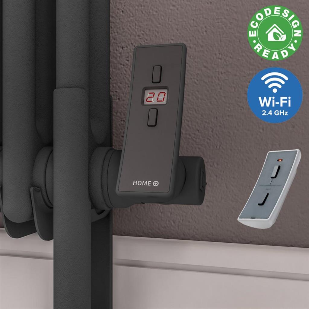 Type H Element Wi-Fi Horizontal 1200 W Matt Anthracite