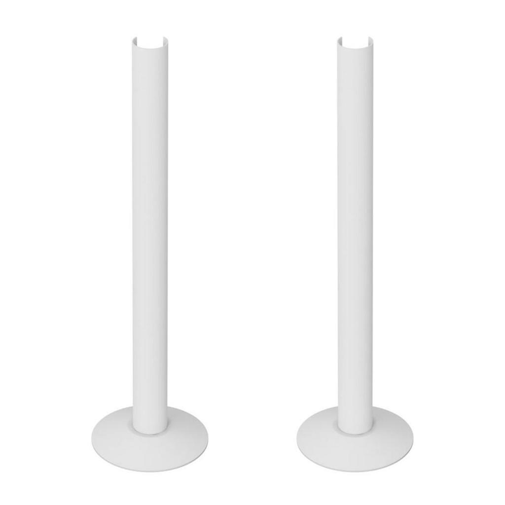 15mm Pipe Shroud & Collar Kit White